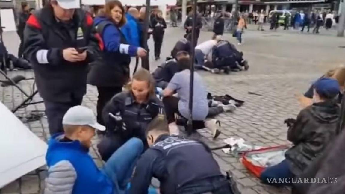 Hombre apuñala a varias personas en una manifestación antiislamista en Alemania