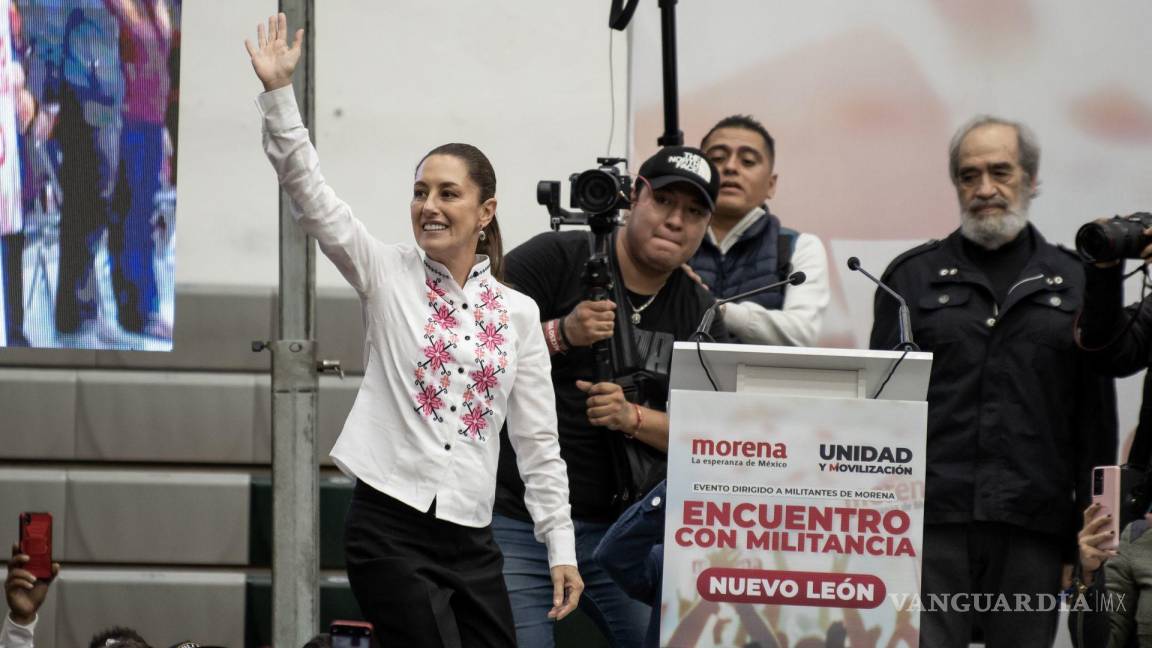 Celebra Sheinbaum decisión de Marcelo Ebrard de quedarse en Morena