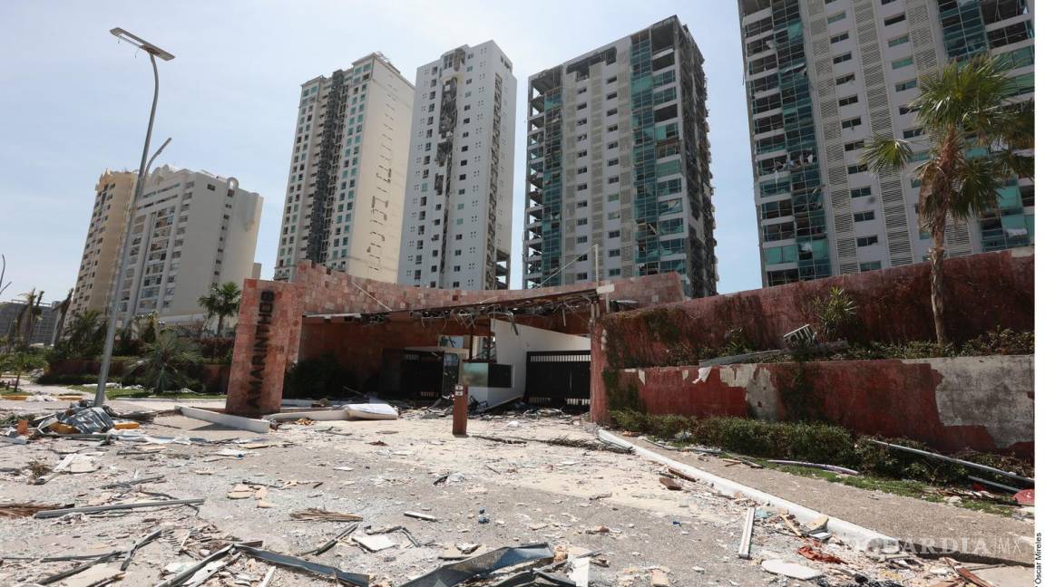 Esperan que tarde 5 años la reconstrucción de Acapulco
