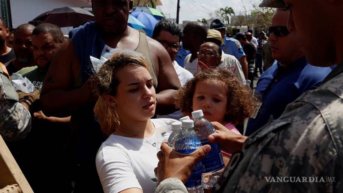 $!Faltan agua y alimentos en Puerto Rico tras el huracán María