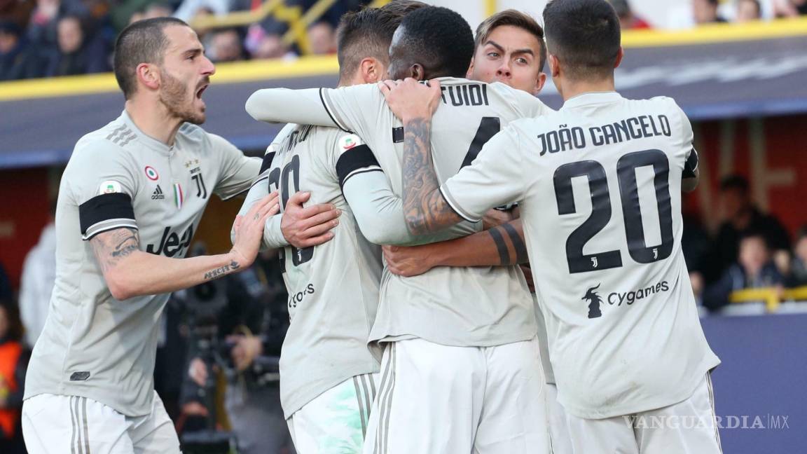 Cristiano sigue sin 'mojar' con la Juventus y fue Paulo Dybala el héroe de la Vecchia Signora