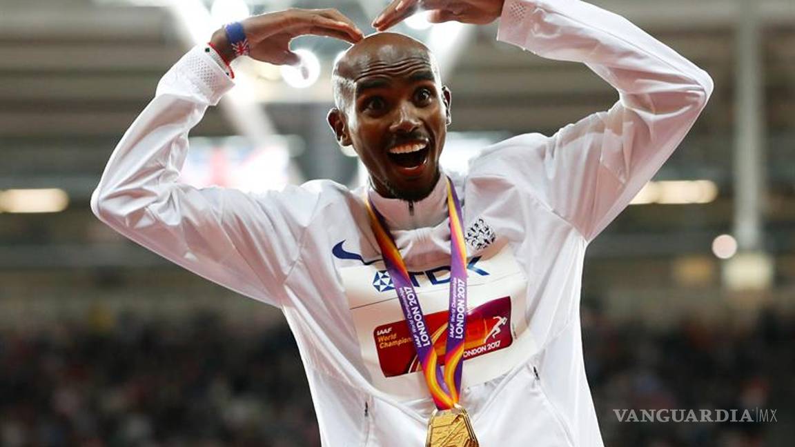 $!Mo Farah logra su tercera corona consecutiva en Londres
