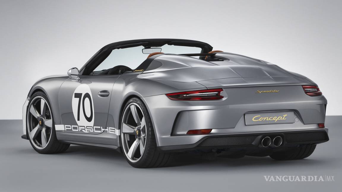 $!Porsche celebra su 70 aniversario con el 911 Speedster Concept