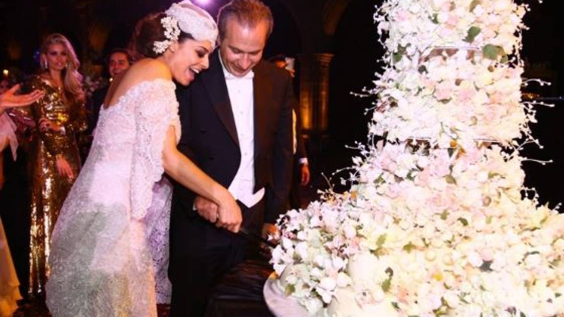 $!Esto es lo que gastó Juan Collado en su lujosa boda con la actriz Yadhira Carrillo
