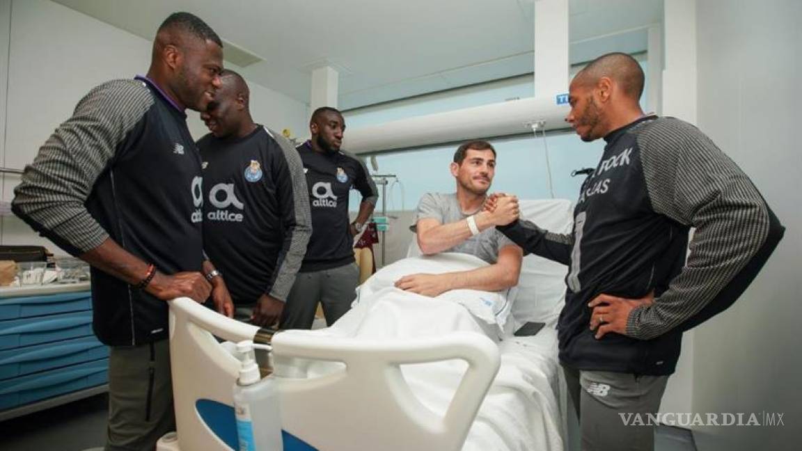 Iker Casillas podría salir el lunes del hospital