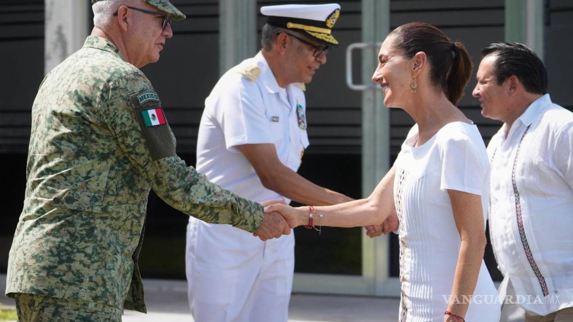 Tren Maya ofrecerá servicio de carga, Sheinbaum anuncia obras en Yucatán