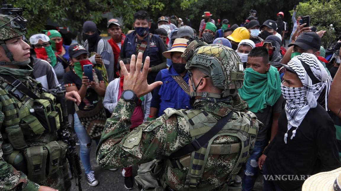Pide Duque ‘mayor despliegue’ de fuerza pública por protestas en la ciudad de Cali, Colombia