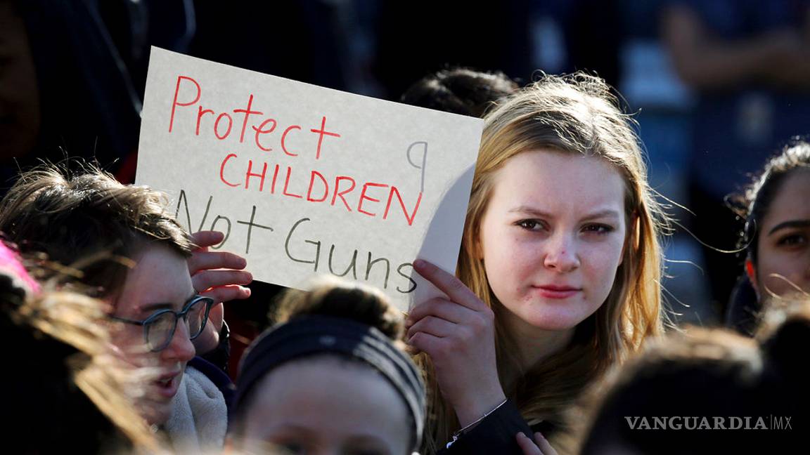 $!Alumnos en EU organizan protestas, piden control de armas