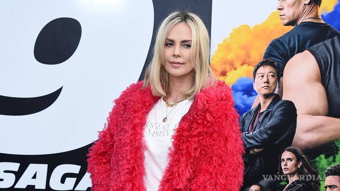 $!Charlize Theron arrives at the Los Angeles premiere of F9: Fast &amp; Furious 9 on June 18, 2021.