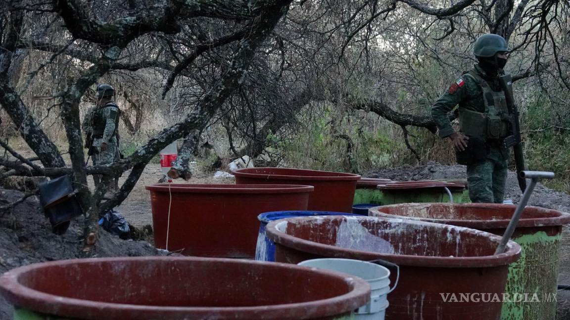 Desmantelan Fuerzas Armadas 20 narcolaboratorios en 2 días en Sinaloa