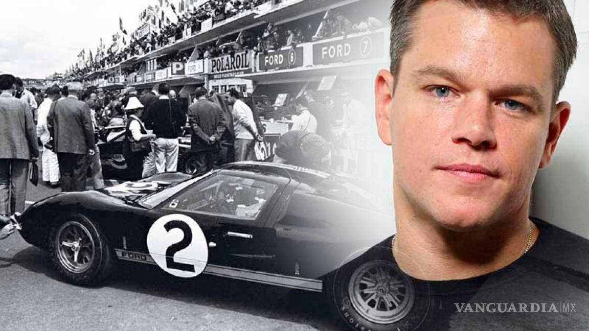 Matt Damon protagonizará película sobre las 24 horas de Le Mans de 1966