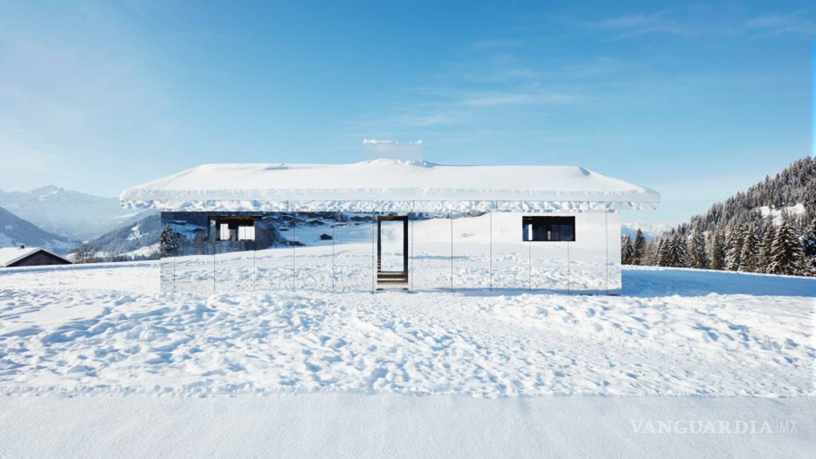 $!Mirage Gstaad, la sorprendente casa de los espejos que está en las montañas de Suiza