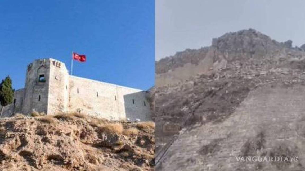 $!Castillo de casi 2 mil años no soportó el terremoto de Turquía