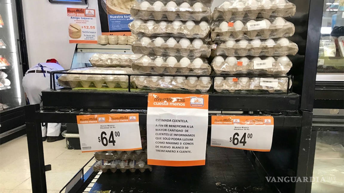 Rechaza Profeco histórica alza de precios de huevo leche y tortilla