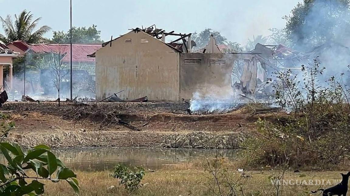 $!Deja 20 muertos una explosión en Camboya