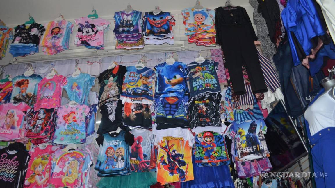 $!Ropa marca “Marvel” y “Hombre Araña” fue decomisada.