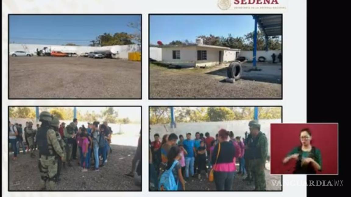 Liberan a 34 indocumentados en Altamira, y Sedena exhibe imágenes de migrantes desaparecidos en Tamaulipas