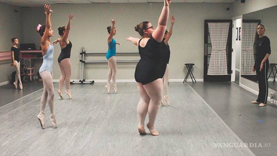$!Bailarina de ballet talla 'plus' rompe estereotipos y causa sensación