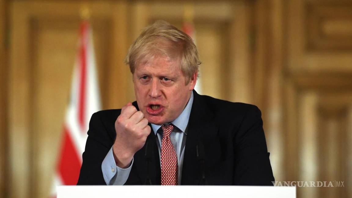 $!El primer ministro británico, Boris Johnson, en una conferencia de prensa en el número 10 de Downing Street en Londres, Gran Bretaña, el 12 de marzo de 2020.