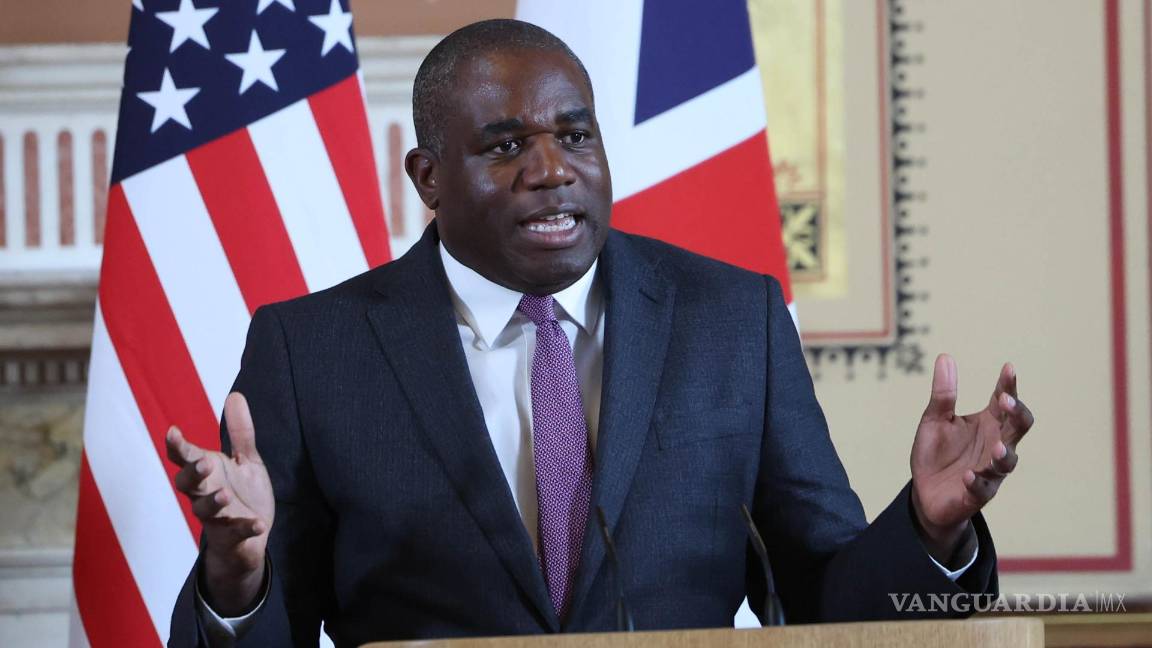 $!El ministro de Asuntos Exteriores de Gran Bretaña, David Lammy.