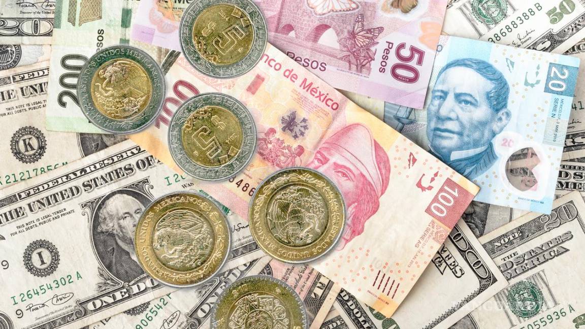 Peso registra apreciación frente al dólar; ronda las 19.1685 unidades