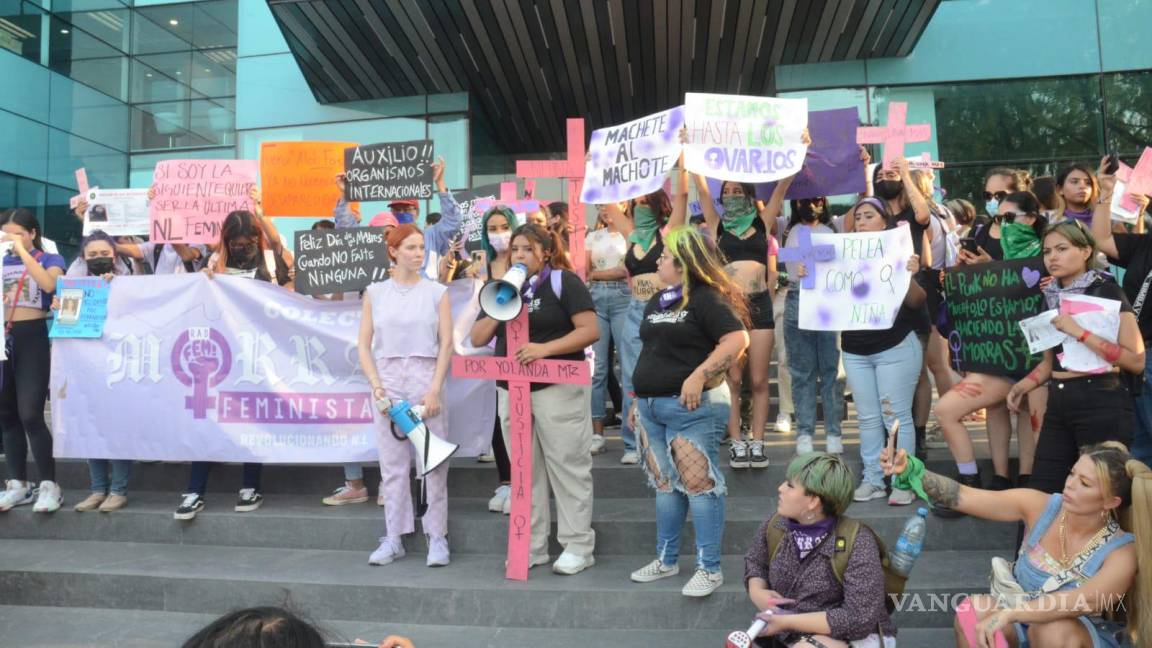 Nuevo León: indignadas por desapariciones y feminicidios, mujeres salen a las calles
