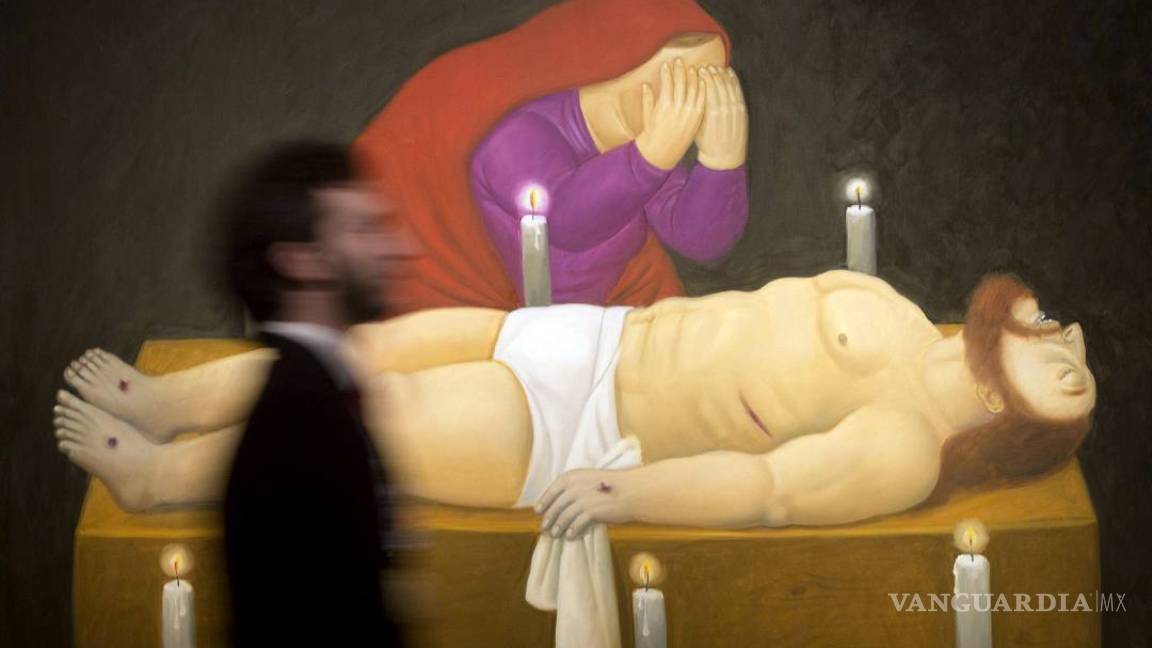 Fernando Botero lleva a Roma su visión del Viacrucis de Cristo