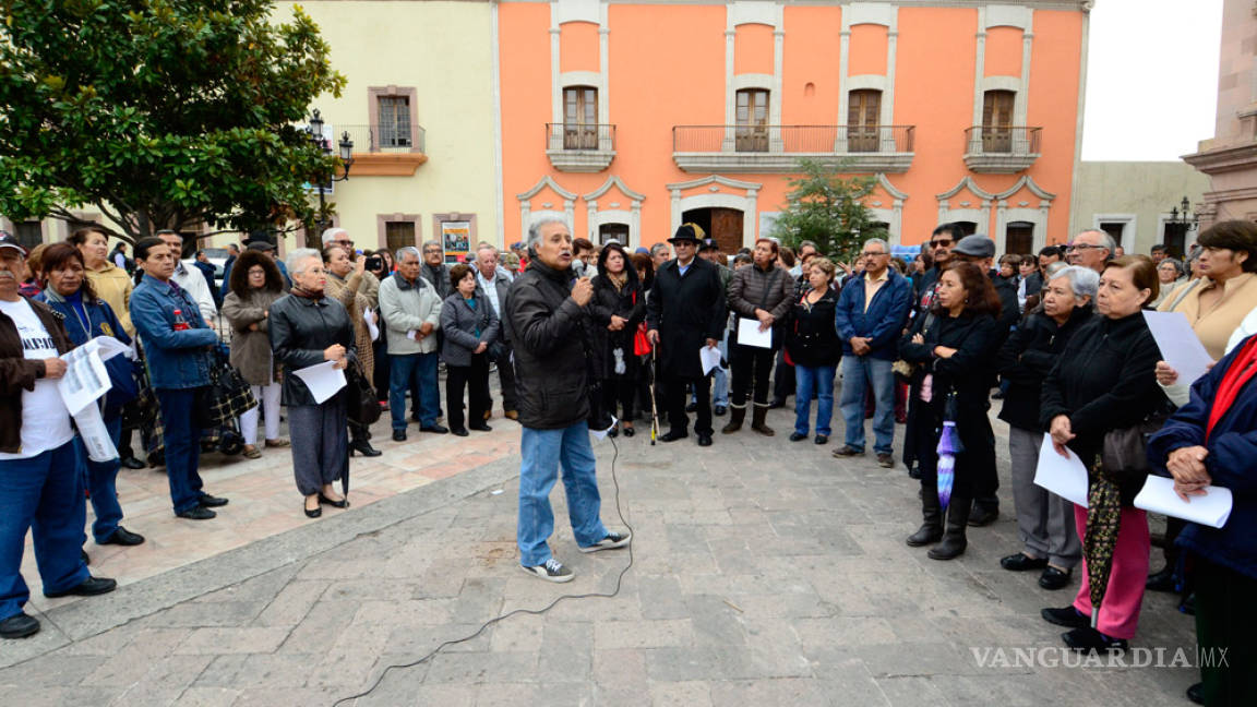 Reclaman profesores pensionados cumpla promesas Gobierno de Coahuila