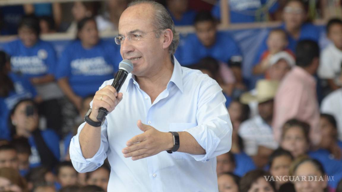 Pidió Humberto Moreira sacar a Marina del estado: Felipe Calderón