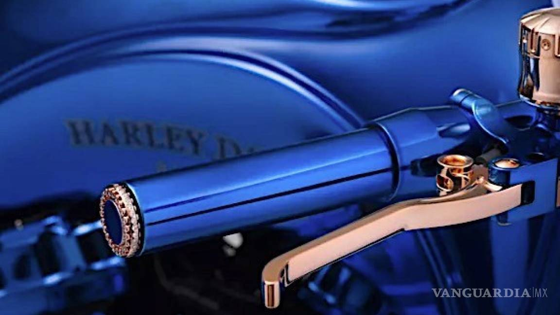 $!Harley-Davidson Bucherer Blue Edition, la moto más cara, casi dos millones de dólares