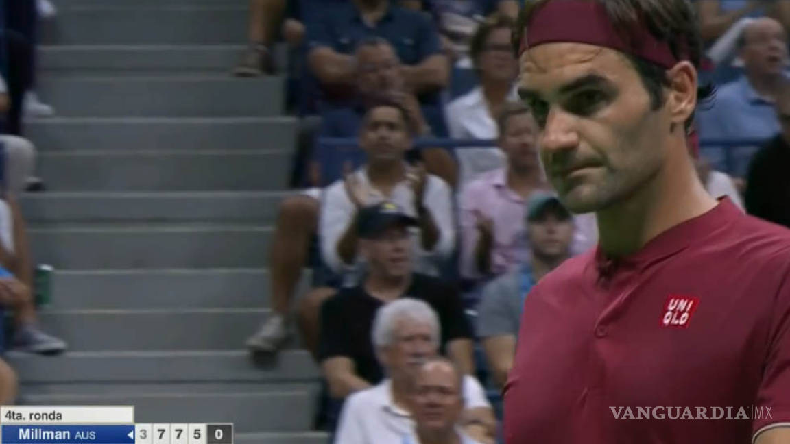 ¡Increíble! Roger Federer cae en octavos de final ante Millman