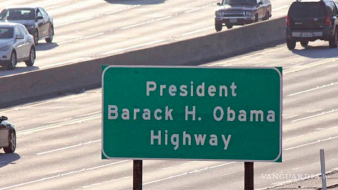 Nombran autopista 'Barack Obama' en Los Ángeles