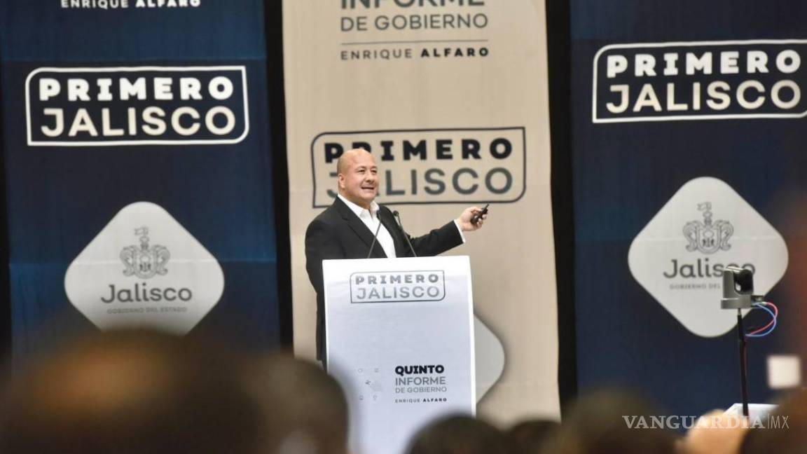 ‘No le vamos a fallar a Jalisco’: Enrique Alfaro en su Quinto Informe en Jalisco