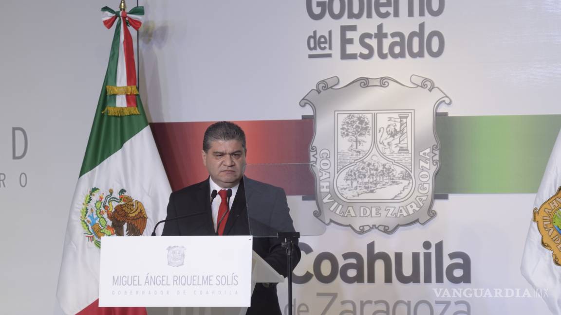 Presenta Miguel Riquelme su gabinete hoy a las 13 horas