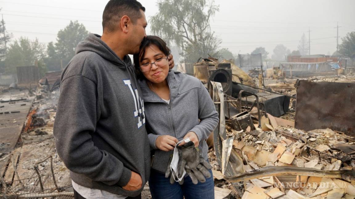 Incendio en California acaban con los sueños de inmigrante mexicano