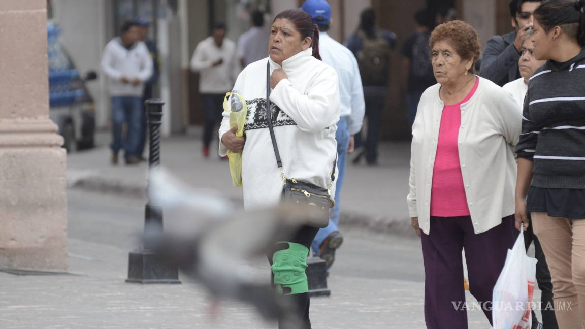 Baja temperatura en Coahuila con frente frío número 60