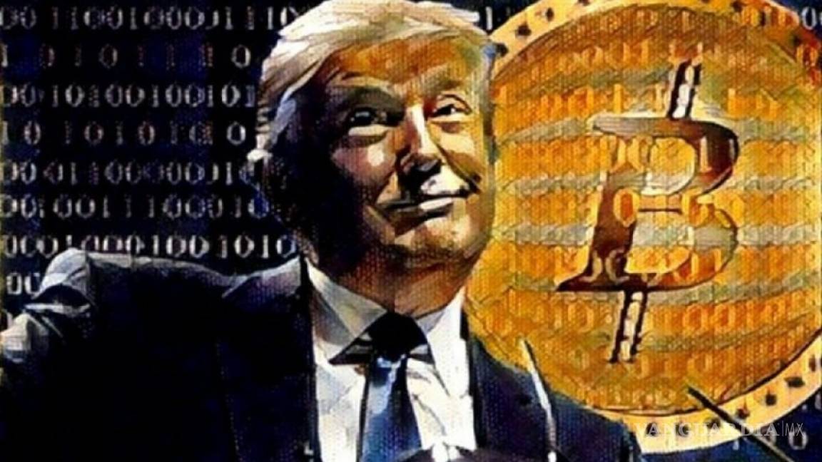 Inconsistencias de Trump favorece el valor de moneda virtual, bitcoin