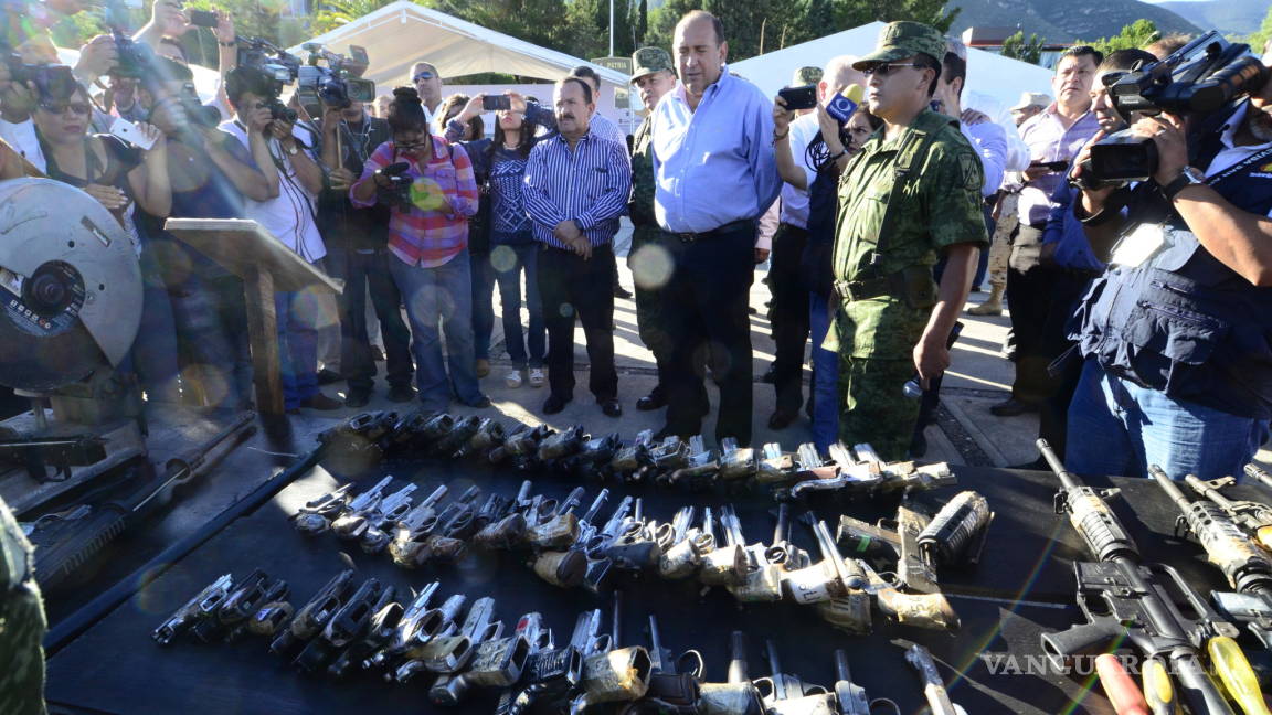Interesado Gobierno de Coahuila en adquirir armas que fabrica el Ejército