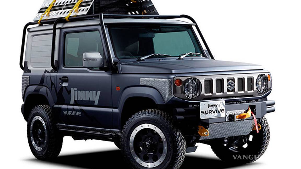 $!Suzuki prepara versiones pick up y todoterreno del Jimny
