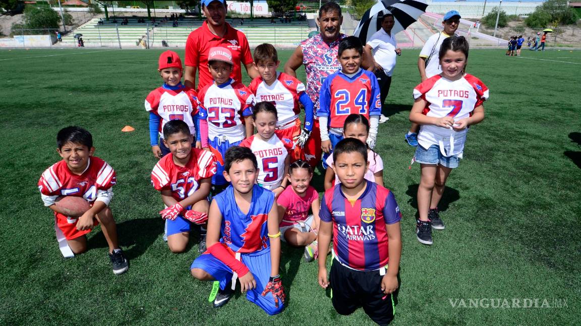 $!Liga Flag Saltillo saltó al emparrillado