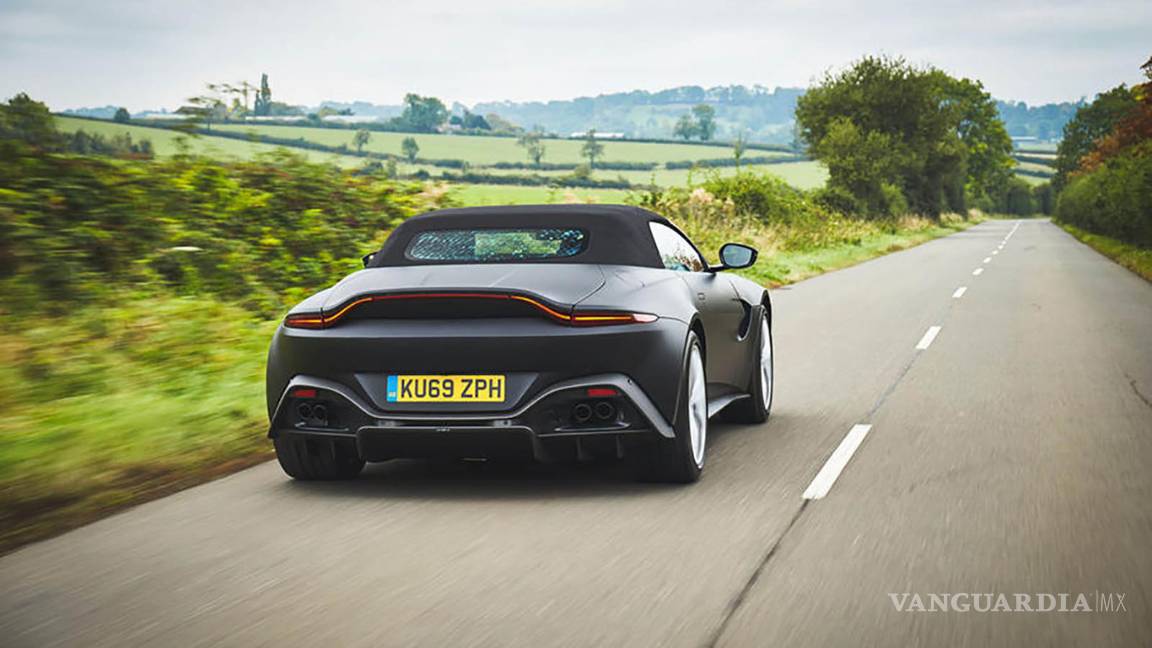 $!Aston Martin deja ver un poco su Vantage Roadster 2020 antes de su lanzamiento