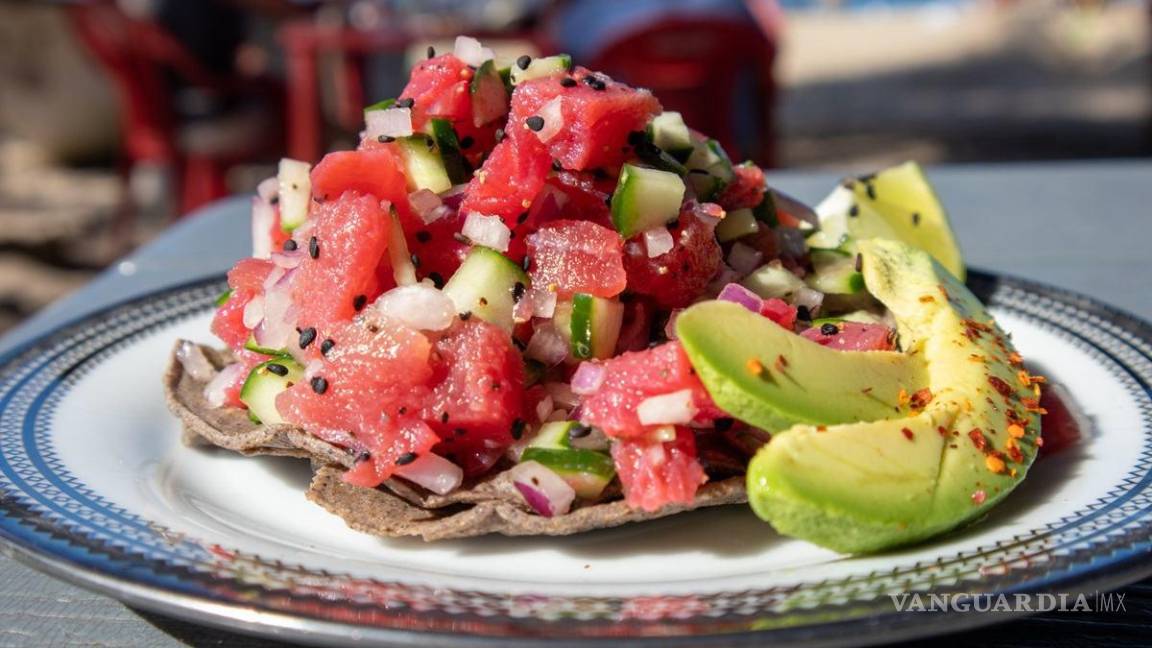 $!Ceviche de atún fresco con pepino