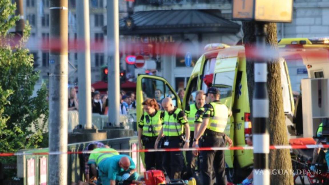 No hay indicios de terrorismo en atropellamiento de Amsterdam