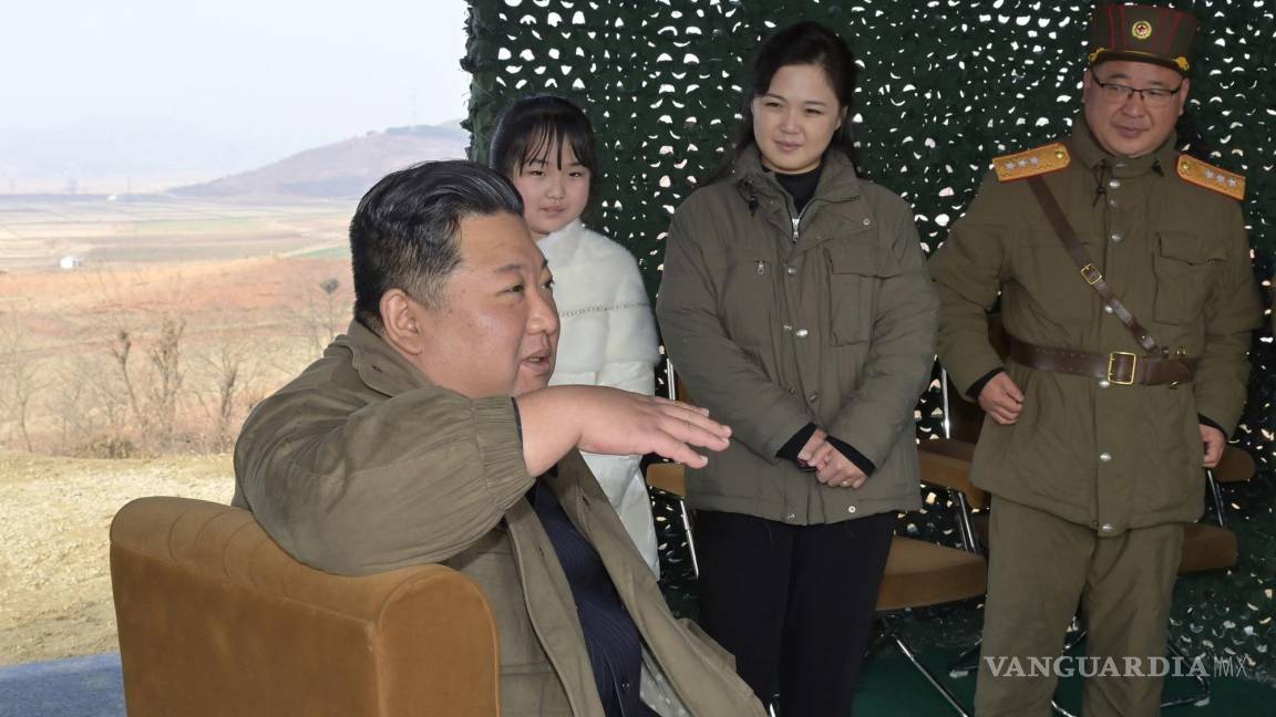 $!Los medios estatales norcoreanos rara vez difunden información sobre los familiares cercanos de la dinastía Kim.
