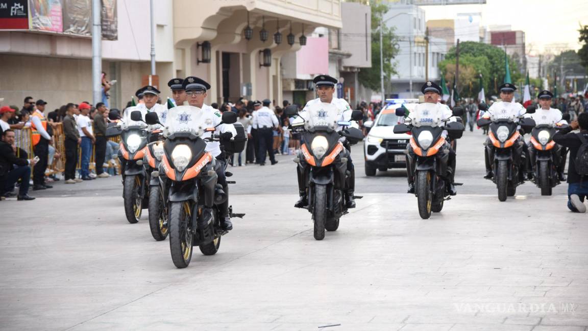 Desfile cívico en Torreón contará con operativo integral de seguridad