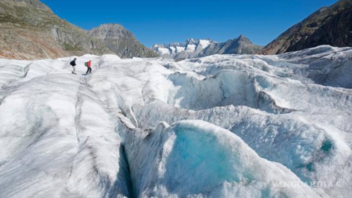 Glaciares en Suiza perdieron un 4% de hielo en 2023