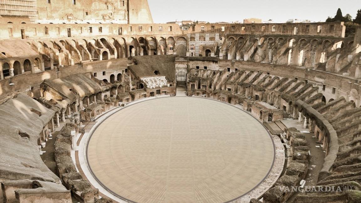 $!Turistas podrán admirar el Coliseo de Roma como lo veían los gladiadores