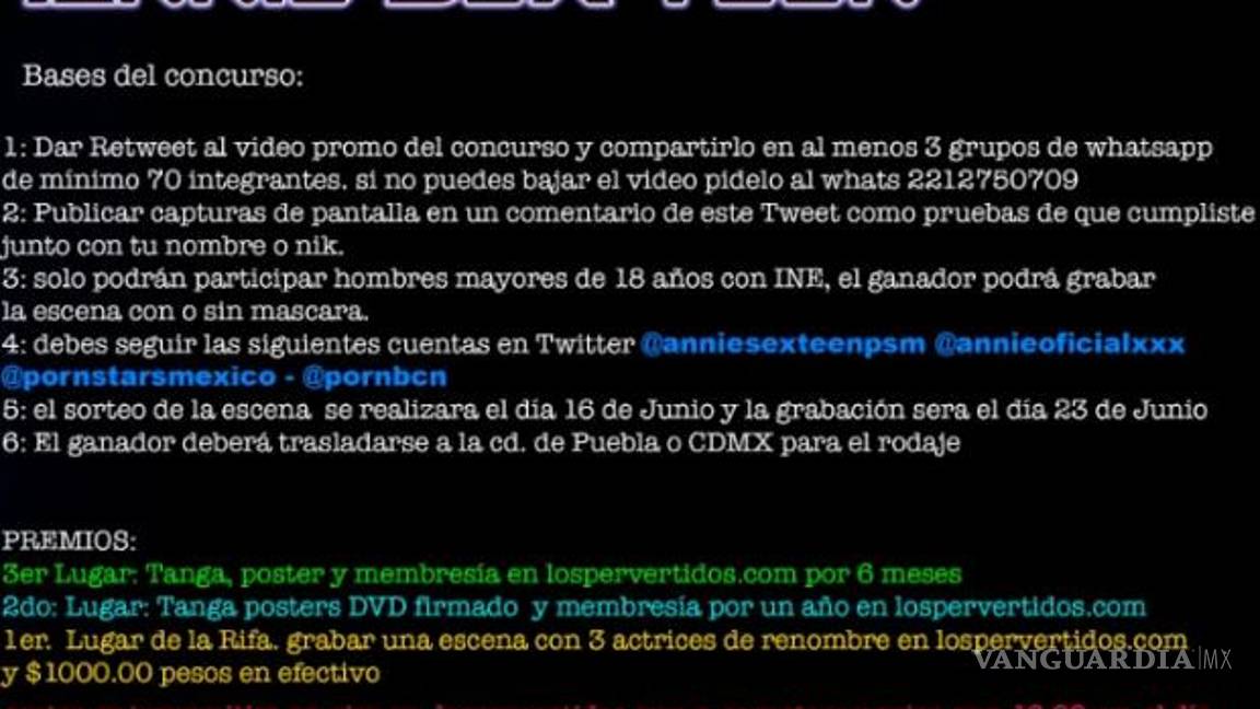 $!Estrella porno mexicana rifa cuarteto sexual por día del padre, mujeres trolean a interesados