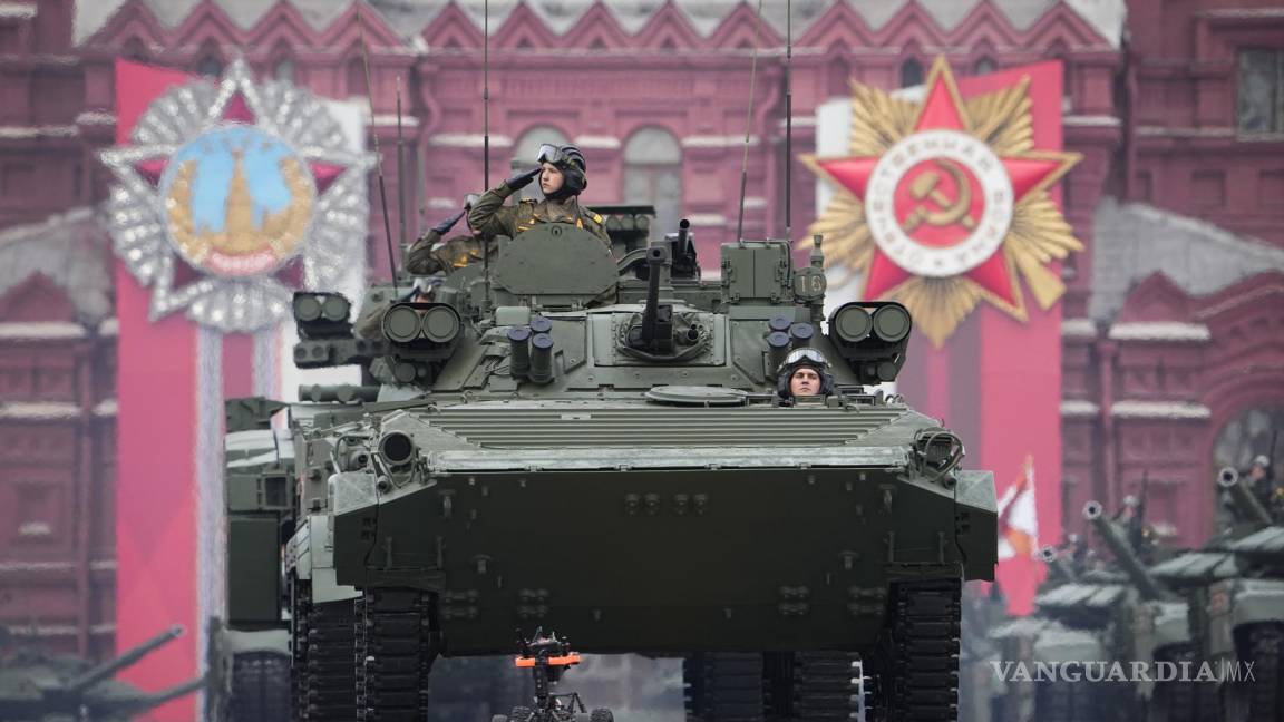 Putin participa en el Desfile del día de la victoria por los caídos en la Segunda Guerra Mundial
