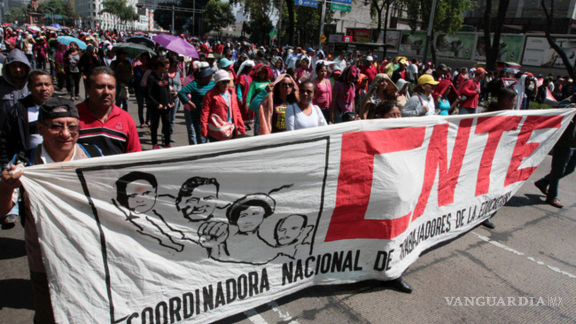 CNTE inicia paro de 72 horas en el marco del Día del Trabajo